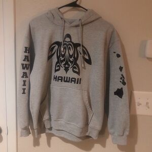 Grey Hawaii Hoodie